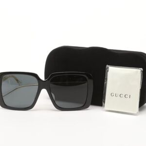 New Gucci Sunglasses Square # 0567/San  Certified Authentic With case